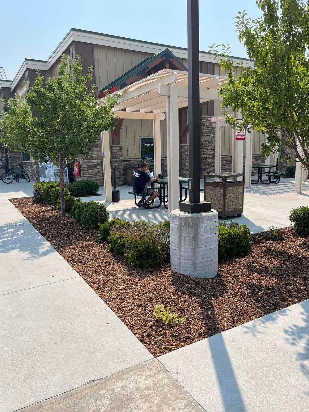 Commercial Mulch Installation in Nampa image
